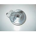 Bremstrommel-Einsatz / Bremsankerplatte hinten<br>Zustand: Gebraucht ohne Mngel<br><br>Verwendbar fr: Honda CA 125 Rebel, Typ: JC26, Modelljahr: von 01/1997 bis 12/1999