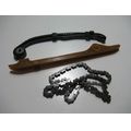 Steuerkette mit Gleitschiene und Spannschiene<br>Zustand: Gebraucht ohne Mngel<br><br>Verwendbar fr: Honda VT 125 Shadow, Typ: JC29, Modelljahr: von 01/1999 bis 12/2007