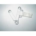Furastenhalteplatte vorne links<br>Zustand: Gebraucht ohne Mngel<br><br>Verwendbar fr: Honda CBR 400 RR, Typ: NC29, Modelljahr: von 01/1990 bis 12/1999