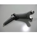 Furastenhalter hinten rechts<br>Zustand: Gebraucht ohne Mngel<br><br>Verwendbar fr: Honda CBR 600 RR, Typ: PC37, Modelljahr: von 01/2003 bis 12/2004