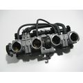 Einspritzanlage / Drosseleinheit mit Einspritzventilen<br>Zustand: Gebraucht ohne Mngel<br><br>Verwendbar fr: Honda CBR 650 F, Typ: RC74, Modelljahr: von 01/2014 bis 12/2016