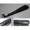 Bugverkleidung / Motorverkleidung links hinten, schwarz<br>Zustand: Gebraucht mit Mangel<br><br>Verwendbar fr: Honda VF 700 C Magna, Typ: RC21, Modelljahr: von 01/1985 bis 12/1987