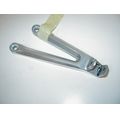 Furastenhalteplatte hinten links<br>Zustand: Gebraucht mit Mangel<br><br>Verwendbar fr: Honda CBR 1000 RR Fireblade, Typ: SC57, Modelljahr: von 01/2006 bis 12/2007
