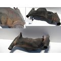 Auspuff-Sammler<br>Zustand: Gebraucht mit Mangel<br><br>Verwendbar fr: Kawasaki VN 750, Typ: VN750A, Modelljahr: von 01/1985 bis 12/1995