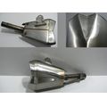 Auspuffendtopf rechts<br>Zustand: Gebraucht mit Mangel<br><br>Verwendbar fr: Kawasaki Z 1000 SX, Typ: ZXT00W, Modelljahr: von 01/2017 bis 12/2019