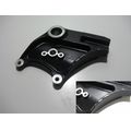 Bremsankerplatte hinten, schwarz<br>Zustand: Gebraucht mit Mangel<br><br>Verwendbar fr: Kawasaki ZZR 1400, Typ: ZXT40C, Modelljahr: von 01/2008 bis 12/2011
