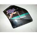 Seitenverkleidung links, schwarz<br>Zustand: Gebraucht mit Mangel<br><br>Verwendbar fr: Suzuki RG 80 Gamma, Typ: NC11A, Modelljahr: von 01/1985 bis 12/1996
