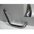 Auspuff-Krmmerrohr rechts fr den vorderen Zylinder<br>Zustand: Gebraucht mit Mangel<br><br>Verwendbar fr: Suzuki VS 600 GL Intruder, Typ: VN51B, Modelljahr: von 01/1995 bis 12/1997