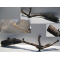 Auspuffendtopf komplett<br>Zustand: Gebraucht mit Mangel<br><br>Verwendbar fr: Suzuki DL 650 V-Strom, Typ: WVB1, Modelljahr: von 01/2004 bis 12/2006
