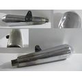 Auspuffendtopf links, chrom<br>Zustand: Gebraucht mit Mangel<br><br>Verwendbar fr: Triumph Legend TT, Typ: T309RT, Modelljahr: von 01/1998 bis 12/2001