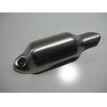 Auspuff-Krmmer-Abdeckung unten<br>Zustand: Gebraucht ohne Mngel<br><br>Verwendbar fr: Triumph Tiger 800 XRX, Typ: C301A, Modelljahr: von 01/2018 bis 12/2020