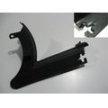 Antriebsriemen-Abdeckung unten, schwarz<br>Zustand: Gebraucht mit Mangel<br><br>Verwendbar fr: Triumph Thunderbird Storm 1700 ABS, Typ: B16BA, Modelljahr: von 01/2011 bis 12/2018